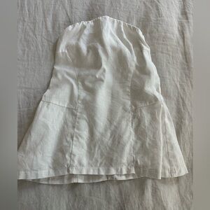DISSH LINEN TUBE TOP